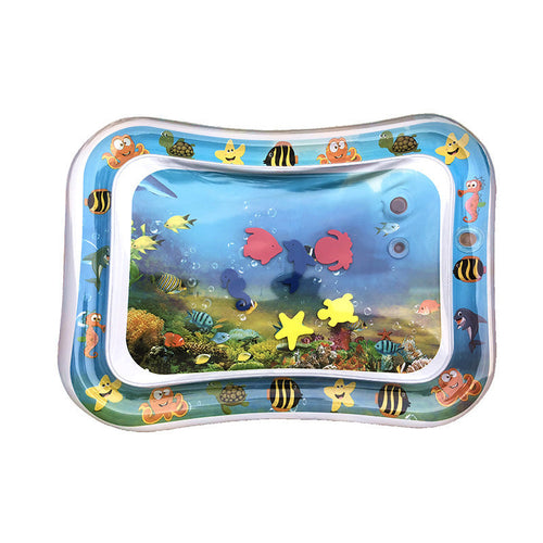 Baby Inflatable Water Play Mat - Fun Tummy Time Activity | Pureli Baby