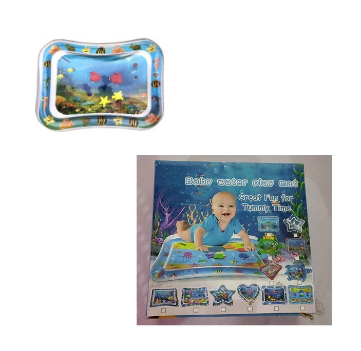 Baby Inflatable Water Play Mat - Fun Tummy Time Activity | Pureli Baby