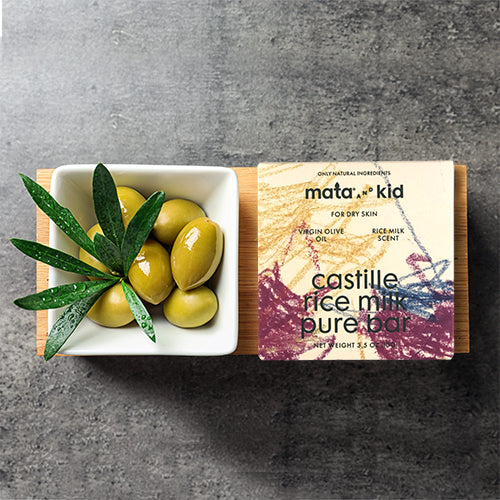 Virgin Olive Oil Soap for Kids - Natural Gentle Cleanser | Pureli Baby