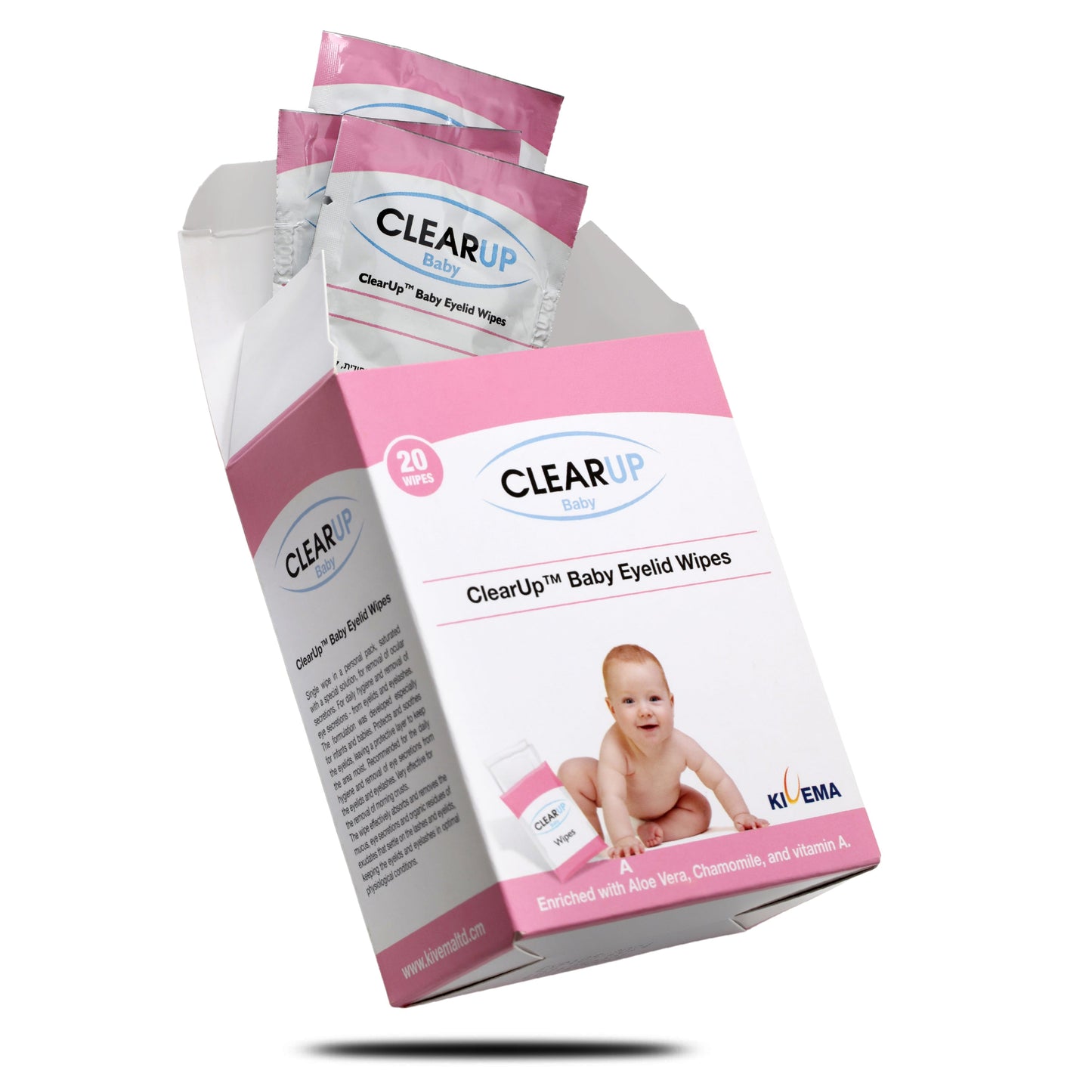 Baby Eyelid Wipes - Gentle Eye Care for Delicate Eyes | Pureli Baby